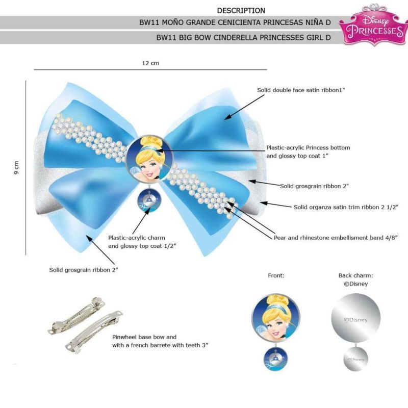 Wholesale Hair Accessories Disne Custom Frozen Princesses Hair Clip Hair Pin