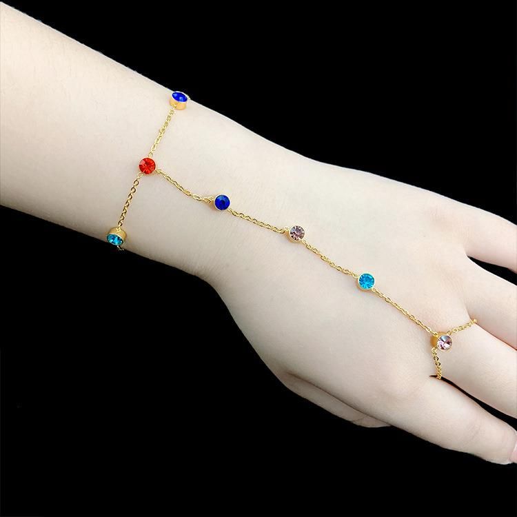 Manufacturer Custom Luxury Fashion Bracelet High Quality Non Tarnish Fashion Bracelet 316L Stainless Steel Gold Jewelry