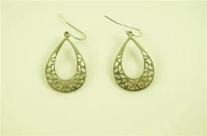 Openwork Filigree Teardrop Earring