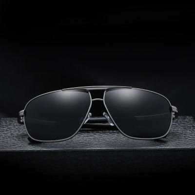 Classic Big Size Metal Polarized Sunglasses for Men Sell on Line Ready Stocks