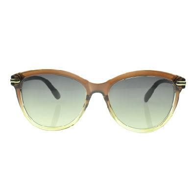 2018 Classical Cat Eye Fashion Sunglasses with Transparent Color
