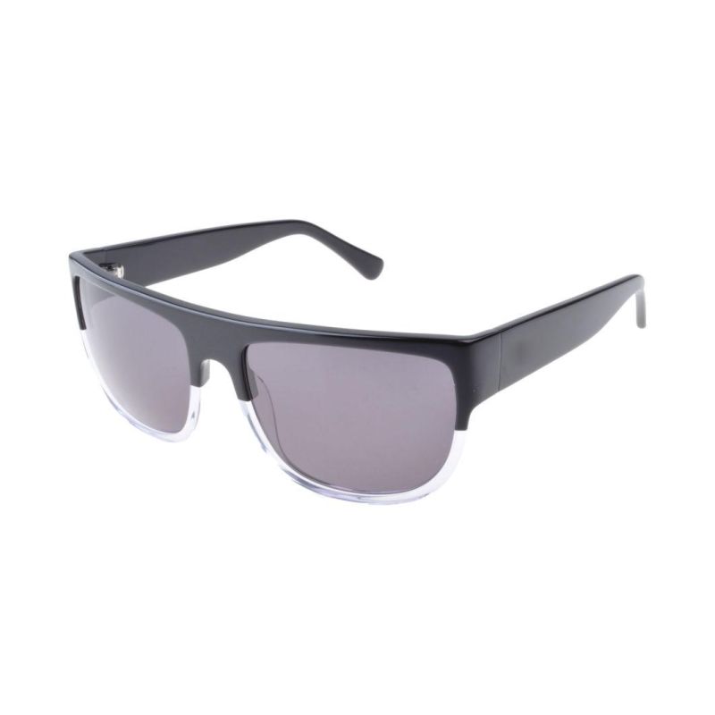 2017 Long Square Shape Casual Acetate Sunglasses for Unisex