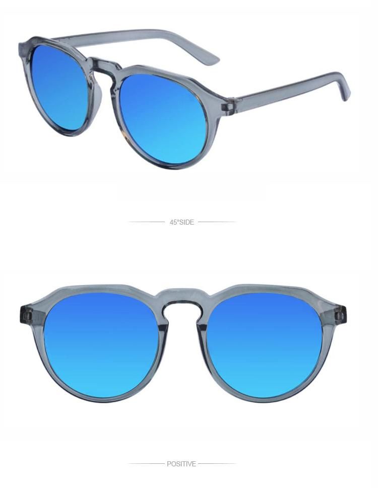 2021 Trendy Round Womens Shades Glasses Anti Glare Polarized Sunglasses