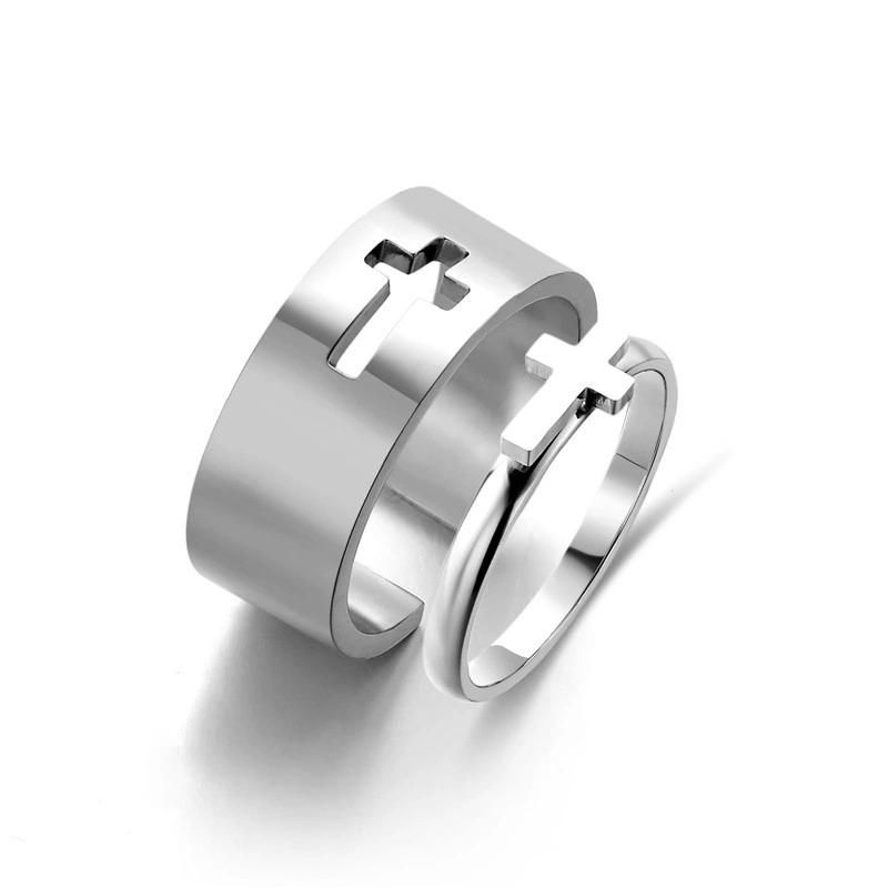 Simple Fashion Jewelry Titanium Steel Ring Wholesale Love Ring
