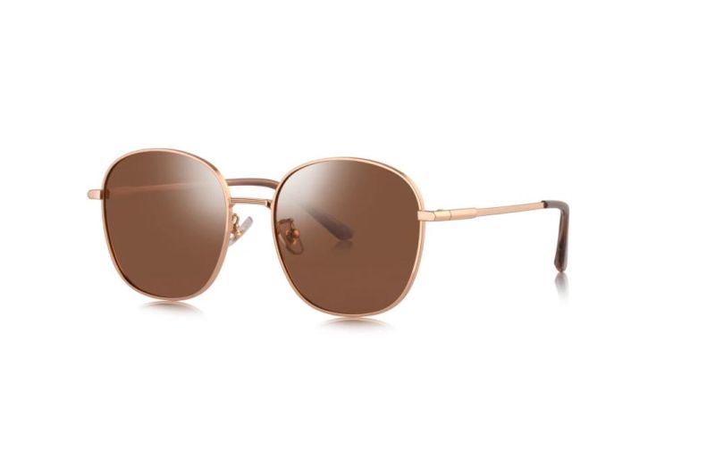 2020 Ready Made Round Shape Fashion Metal Sunglasses