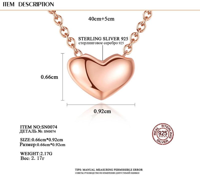 925 Sterling Silver Detachable Changeable Fashion Necklace