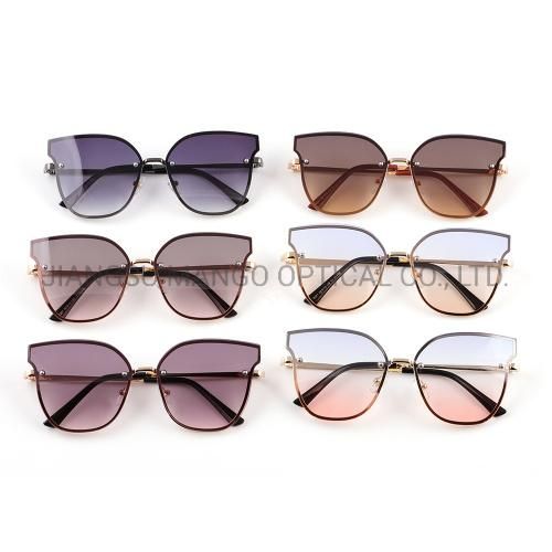 Butterfly New Fashion Model Metal Frame Sunglasses