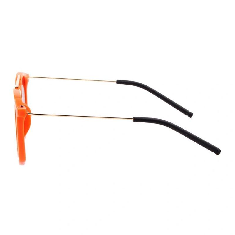 Orange Square Fashion Sunglasses Plastic