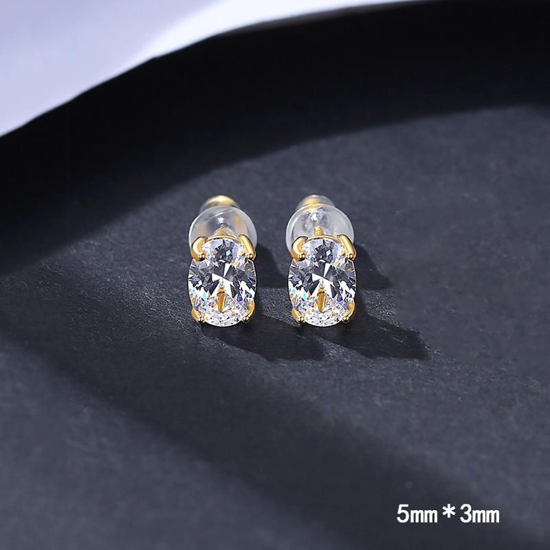 Fashion Jewelry Metal Jewelry Simple Alloy Earrings Popular Studs