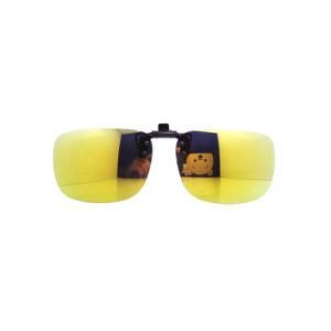 Colorful Polarized Clip on Sunglasses with Flip-up and Lightweight Over Prescription Glasses OEM or ODM