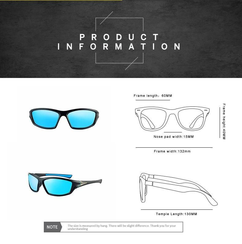 2021 Men Polarized Night Vision Sunglasses Sports Outdoor Cycling UV400 Tac Glasses