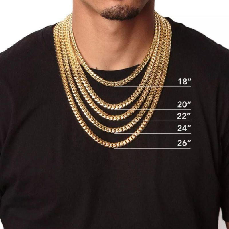 High Quality Jewelry New Necklace Hot Sale 6mm Micro-Inlaid Zircon Mini Chain Full Diamond Cuban Chain