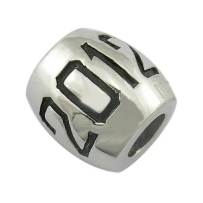 Casting Steel Jewelry Name Beads