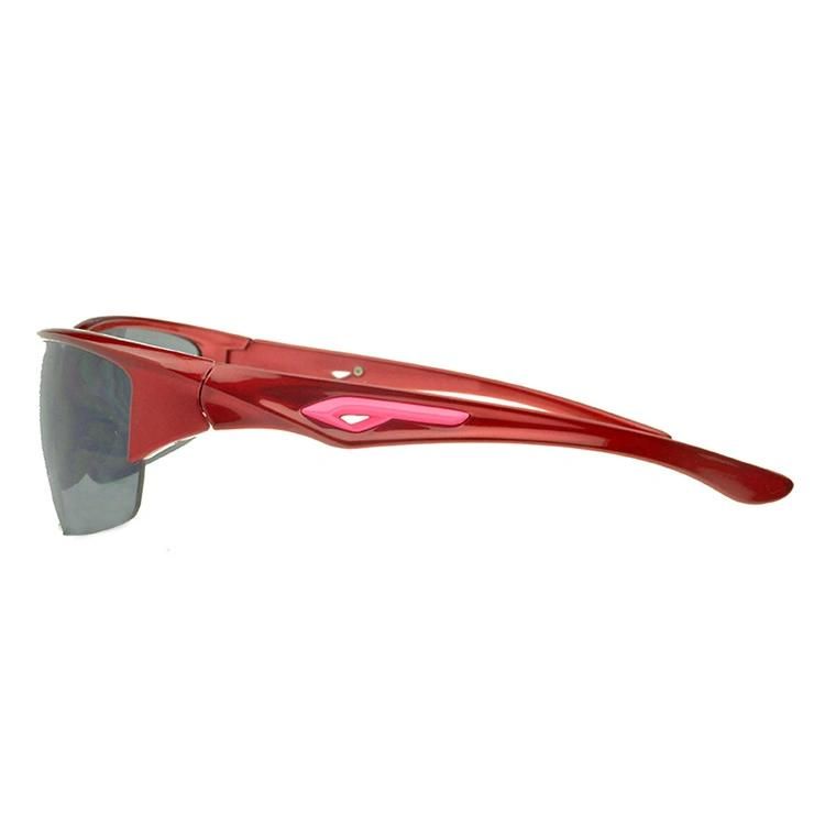 Big Lense Sunglasses Red Men Sports Sunglasses