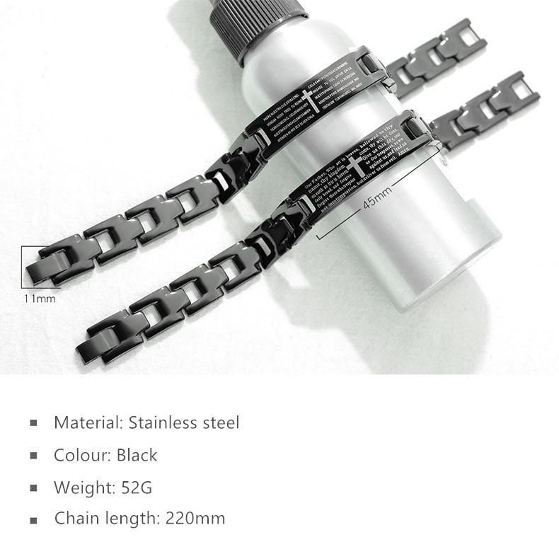 Stainless Steel Fashion Jewelry Male Bracelet