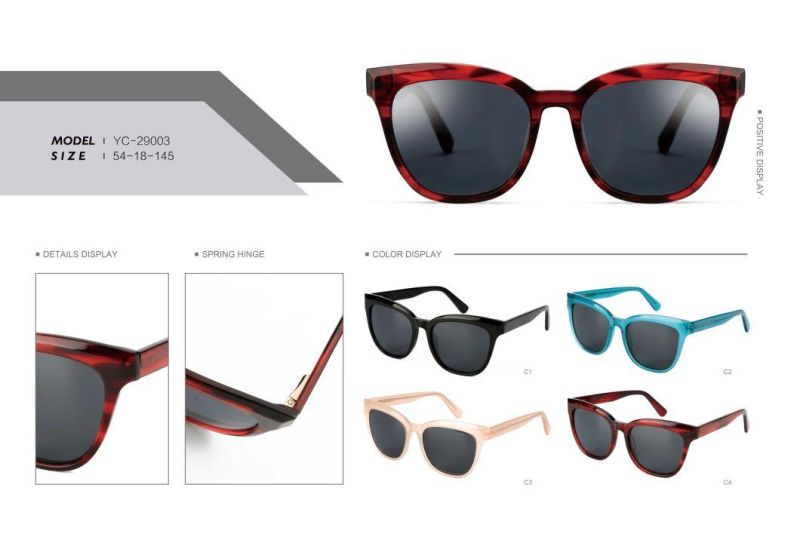2021 New Model Italy Design Acetate Square Women Men Sunglasses Fashion