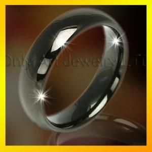 black tungsten gold ring fashion jewelry for engagement