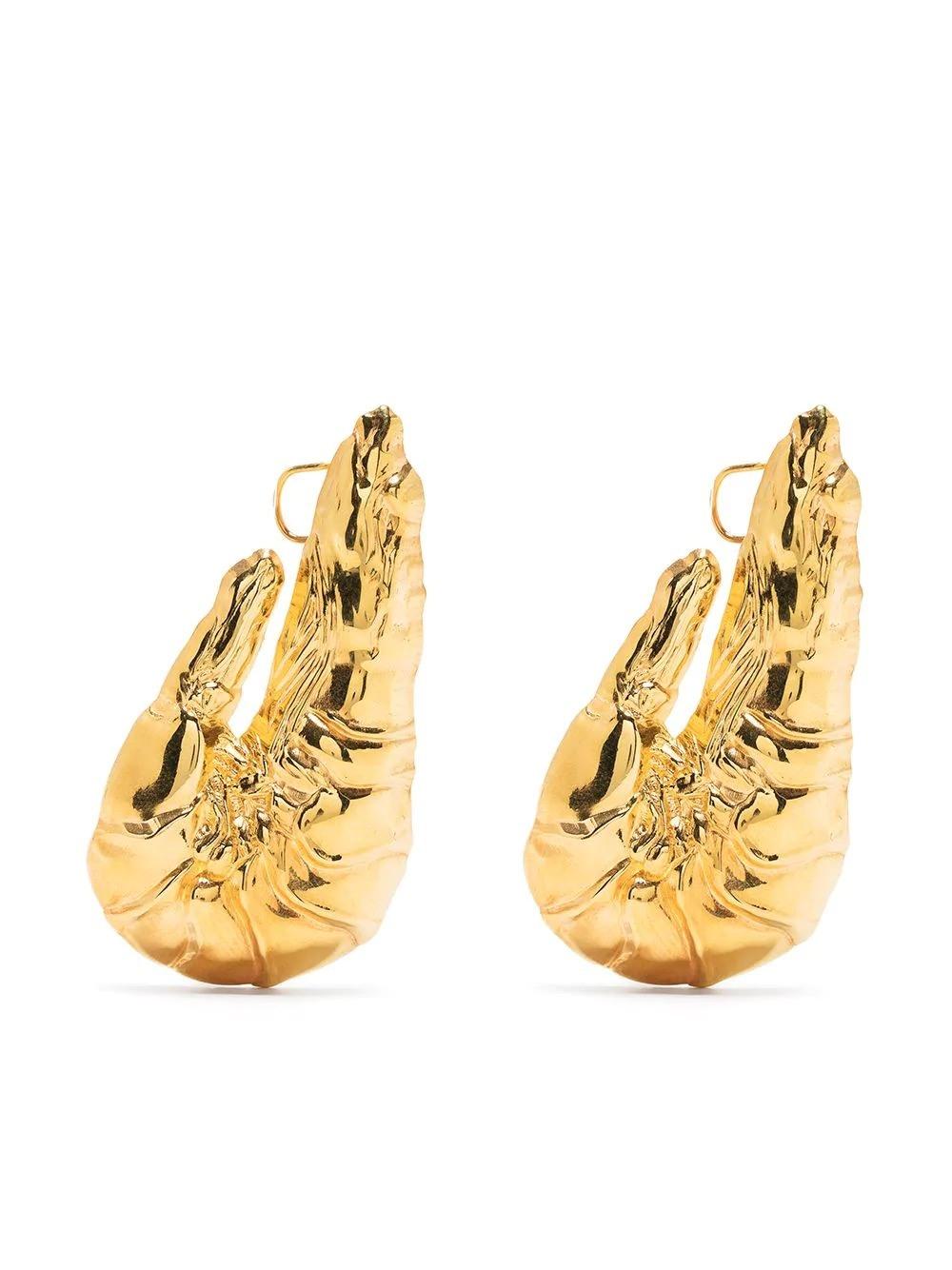 Fashion Exaggerated Crawfish Earrings Jewelry