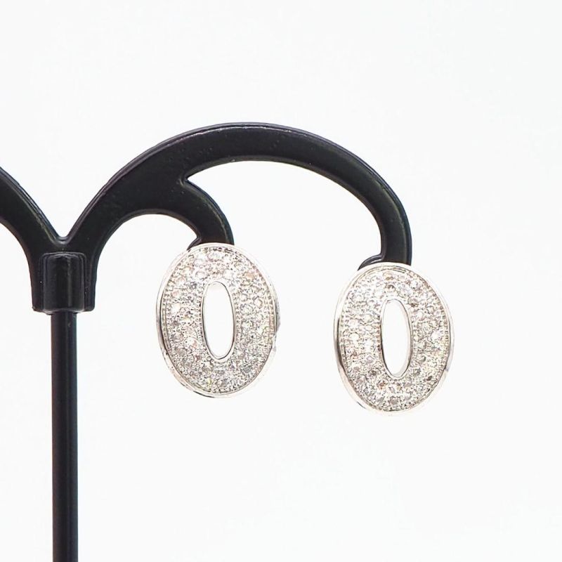 925 Sterling Silver with CZ Earrings Fashion Jewelry Jewellery for Wholesale