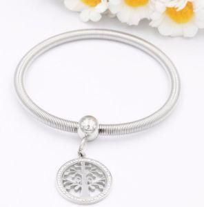 High Quality Rose Gold Silver Colour Tree Shape Bracelet