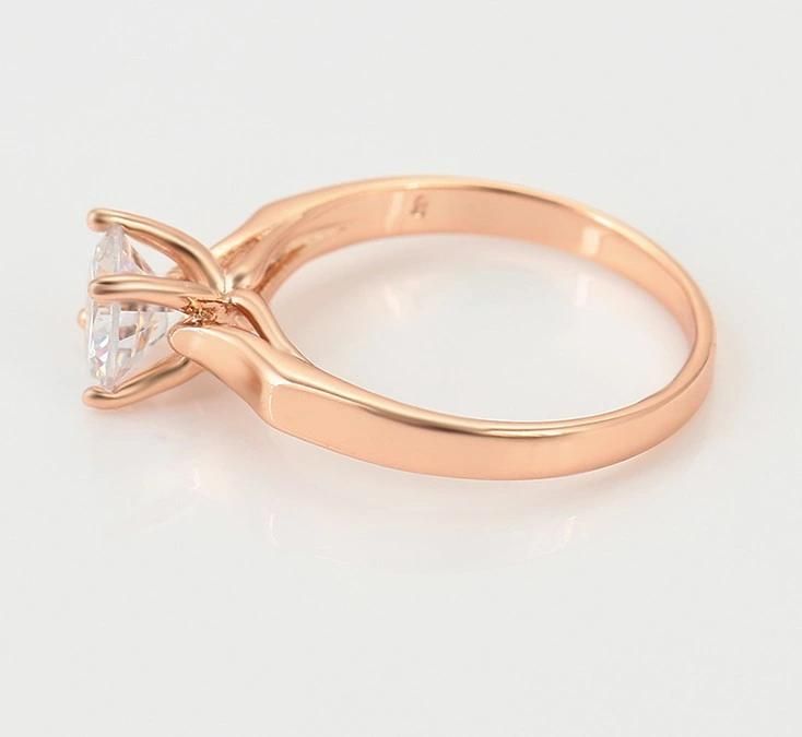 Unique Design Fashion Jewelry 14K Gold Rings Cheap Ladies Simple Rings 2022 New Arrival