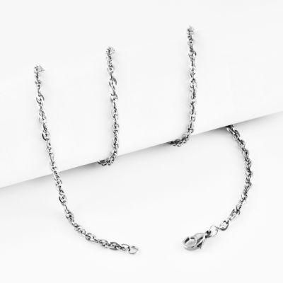 Wholesale Gift Fashion Accessories Jewelry Stainless Steel Necklace Anklet Bracelet Gold Plated