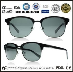 Super Hot-Selling Black Hand Made Sunglasses with Cr39 Lens