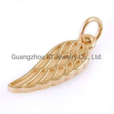 Fashion Accessories Custom Stainless Steel 18K Gold Plated Charm for Bracelet Making