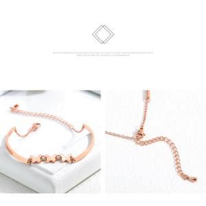 Fashion Design Jewelry Stainless Steel Butterfly Women Bracelet