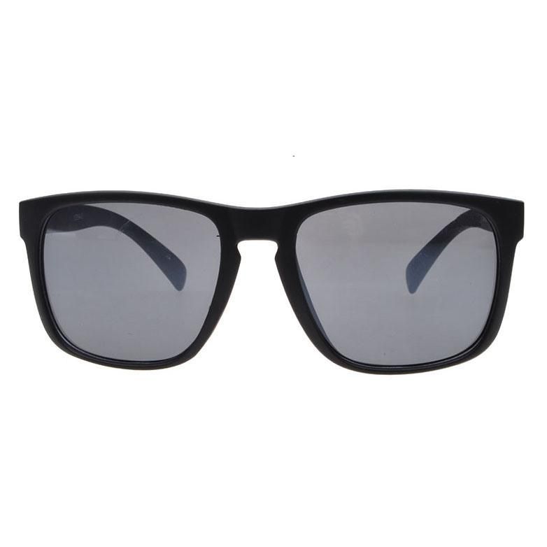 2017 Black Square Shape Fashion Sunglasses with Silver Decoration