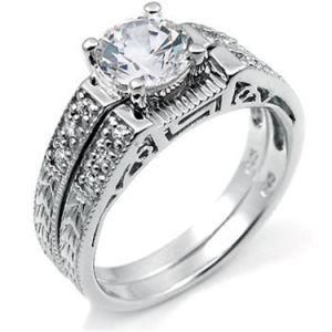 Fashion Jewelry Bridal Wedding Ring Set