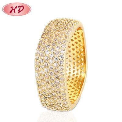 Good Quality Turkish Jewelry Pure Gold Ring Designs for Girls and Woman