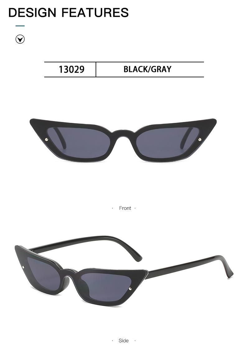 Sunglasses Personality Piece Transparent Purple Sunglasses Female Cross-Border Street Shooting Glasses