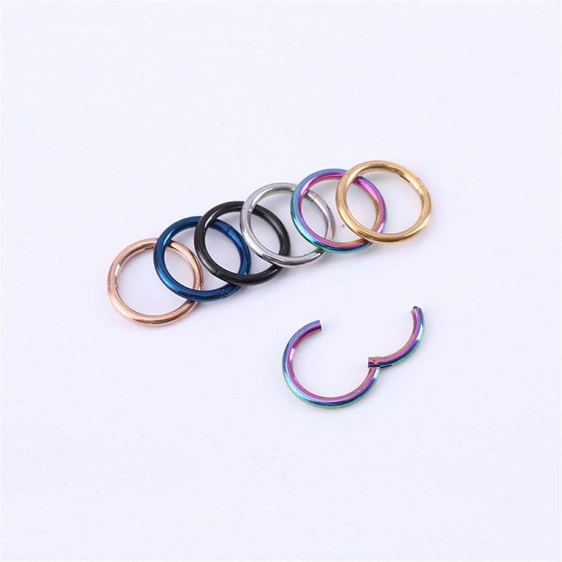 Stainless Steel Rustless Unisex Body Piercing Nose Ring