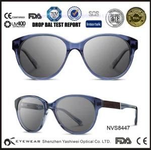 2015 Fashion Polaroid Sunglasses, Sunglasses with Metal Temple