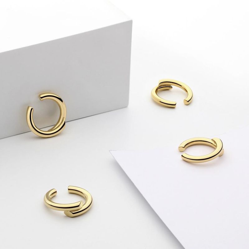 Custom Fashion Wedding Rings Comfortable Wear Copper Ring