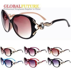 Fashion Colorful Lens Metal Women Sunglasses