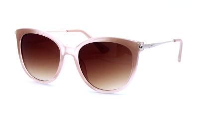 Cat Ear Crystal Colors Plastic Frame Women Sun Glasses