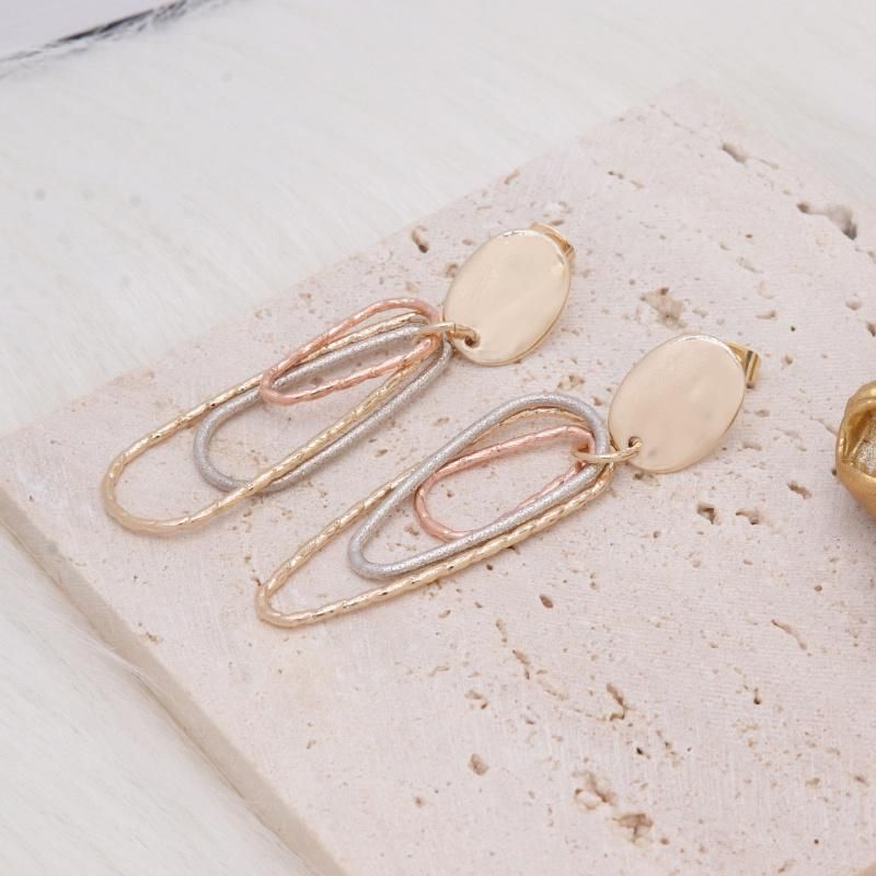 Geometric Pendant Women′s Charm Jewelry Earrings