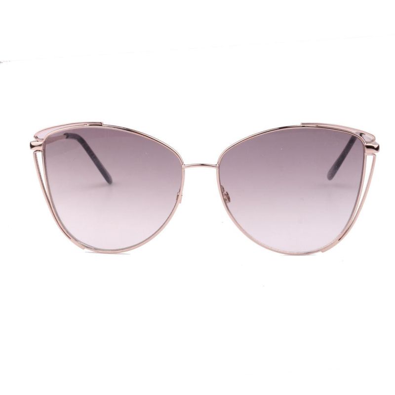 2018 Hot Selling Fashionable Cat Eye Metal Sunglasses