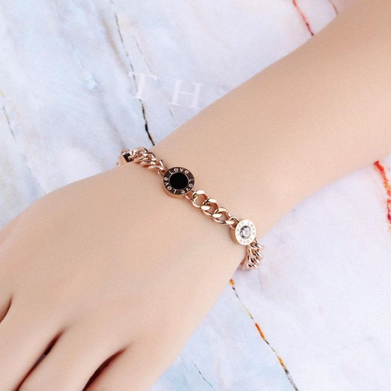 Stainless Steel Jewelry Roman Bracelet Br851