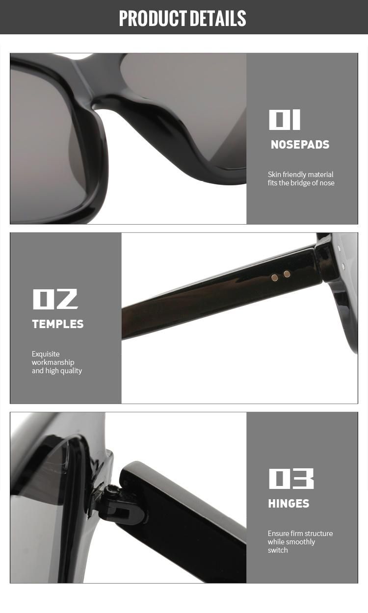 2022 Sunglasses for Women Designer Newest Trending Big Frame Sun Glasses Shades