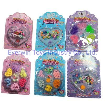 DIY Bean Bracelet Kids Gift Children Necklace Bead Toys