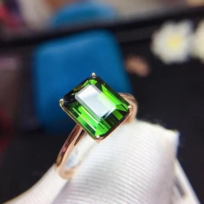Fashion Accessories Tourmaline Ring 18K Gold China