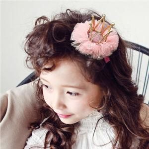 Ins Hot Korean Design Birthday Hair Clip Pins Crown Hair Clips Set for Girls New Hair Clip