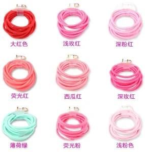 Elastic Hair Rope for Girls with Customized Size and Design Factory Directly Sale