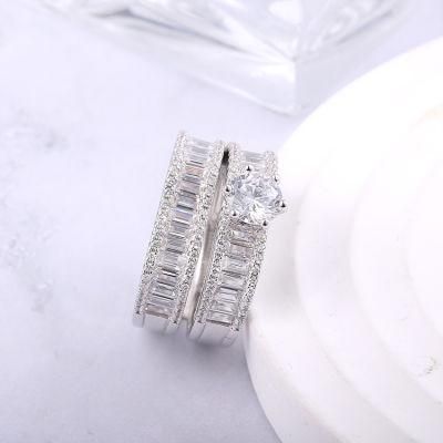 925 Silver Cubic Zirconia Moissanite Jewellery Fashion Accessories New Style High Quality Fashion Jewellery Fine Ring