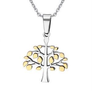 Pendants Silver &amp; Gold-Color Stainless Steel Necklaces