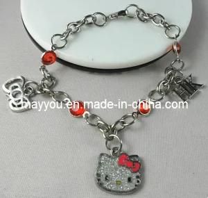Fashion Jewelry-Hello Kitty Charm Bracelet