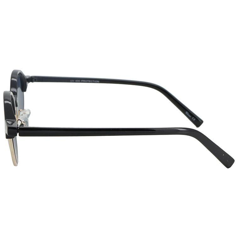 2019 Tiny Vintage Round Black Fashion Sunglasses